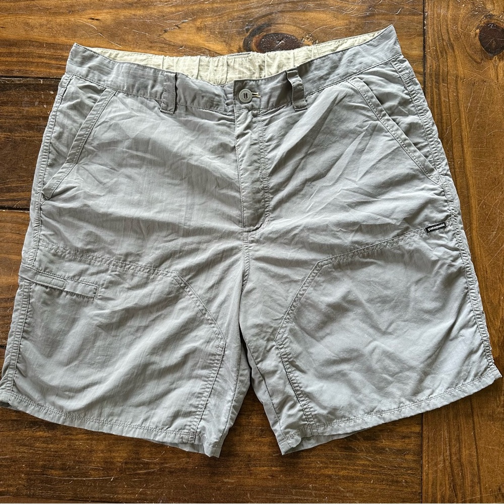 Patagonia Gray Cargo Shorts Lightweight Versatile